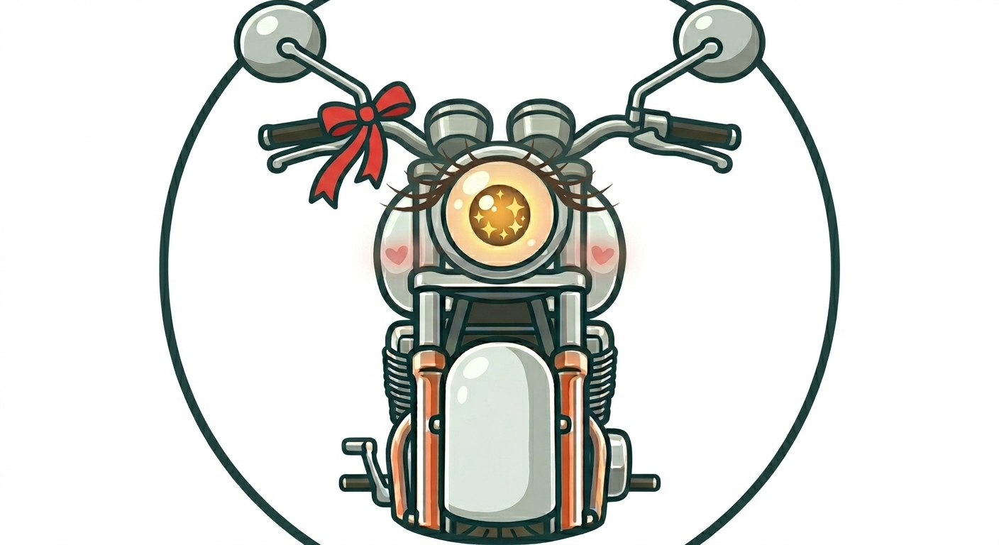 バイク目線で行こう ロゴ